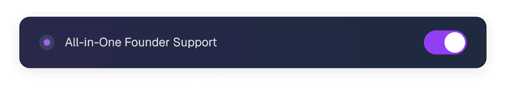 All-in-One Founder Support